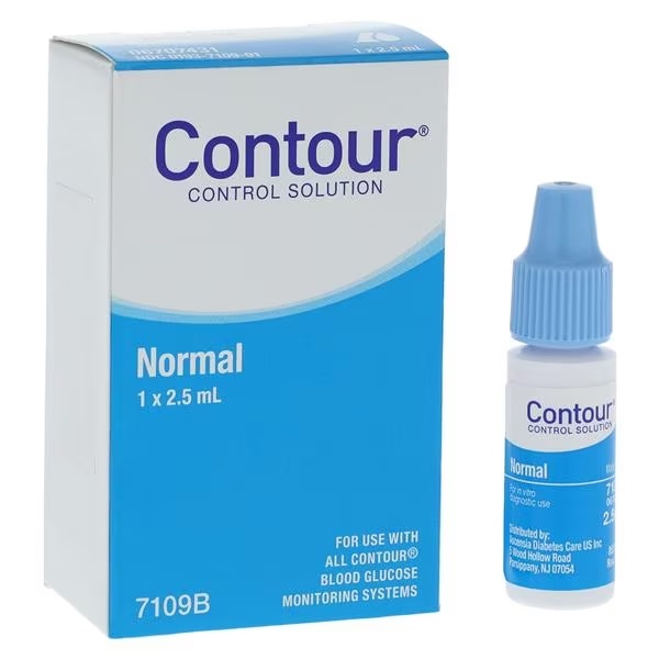 Control Solution Ascensia Blood Glucose Contour Normal CLIA Waived 2.5mL by Ascensia Diabetes Care  ID 7109